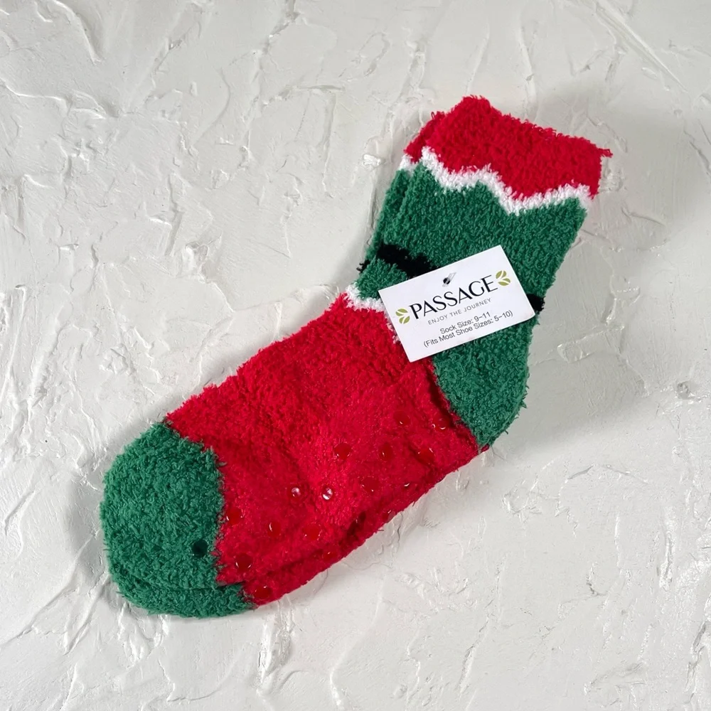 *NWT Bundle Fuzzy Holiday Socks